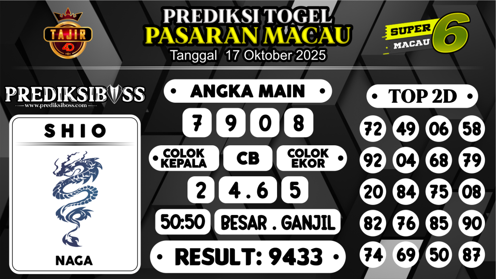 https://prediksibossya.com/prediksi-boss-togel-macau-jumat-17-oktober-2025/